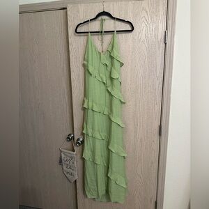 Billy J Green Halter-Neck Dress